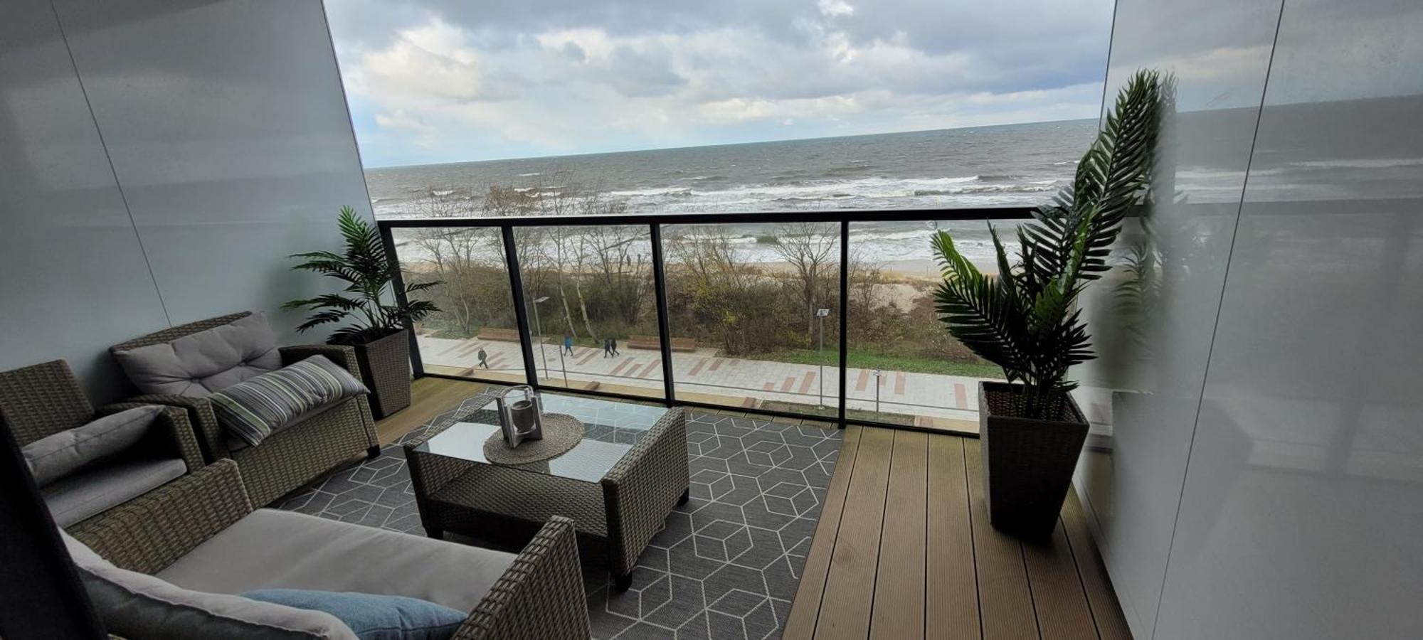 Ferienwohnung Seaside Margo De Lux Z Widokiem Na Morze Kolberg Exterior foto