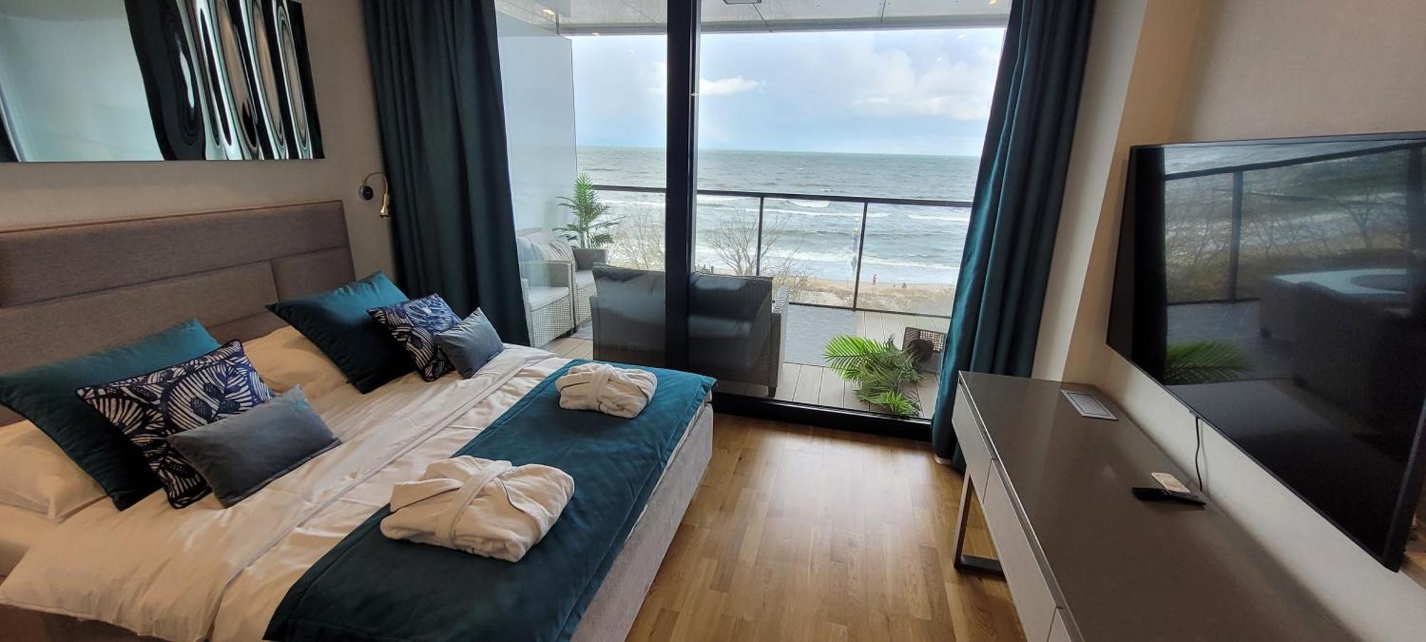 Ferienwohnung Seaside Margo De Lux Z Widokiem Na Morze Kolberg Exterior foto